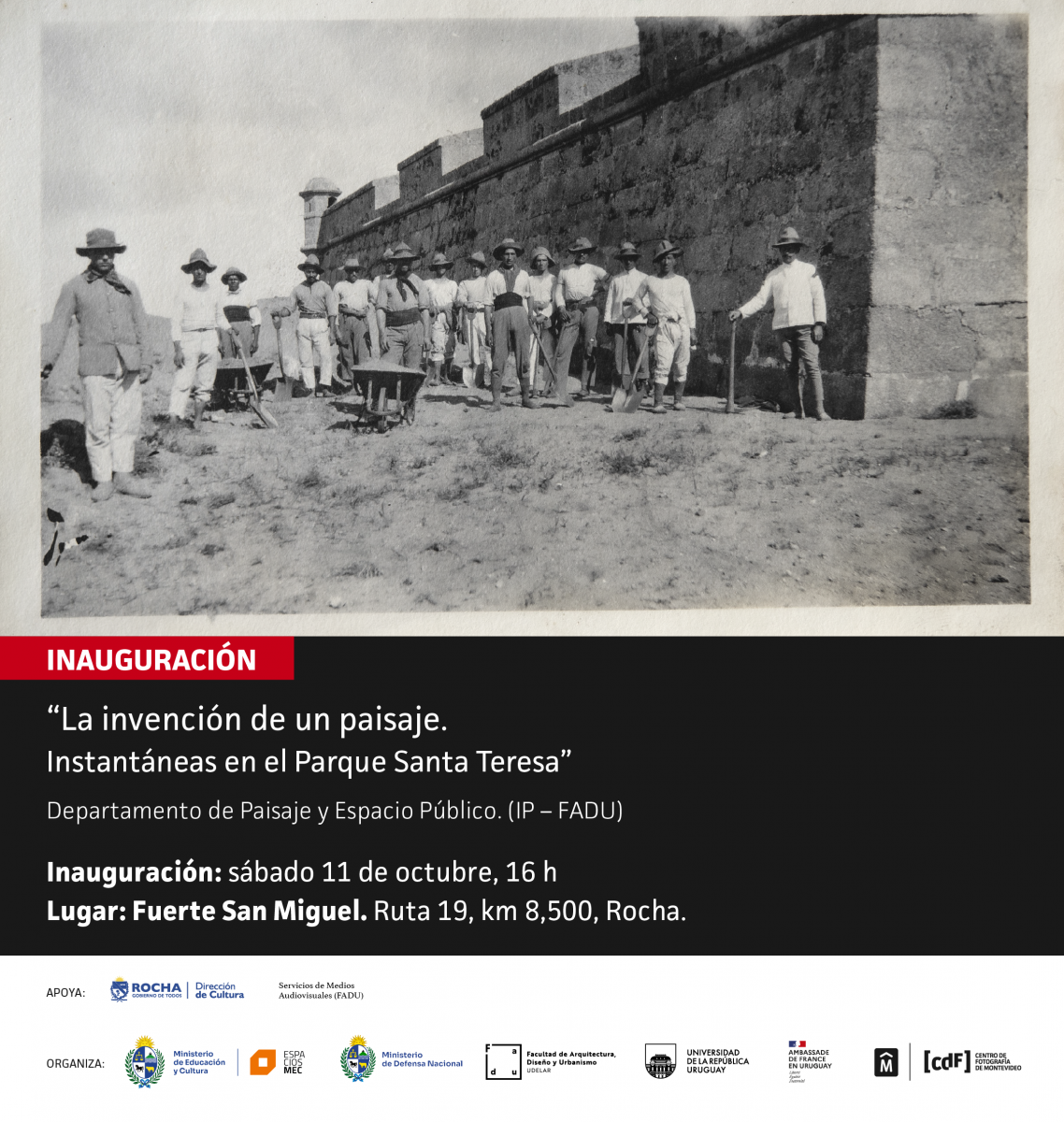 Invitación exposición Horacio Arredondo